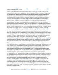 Speech to fellow students | Engelsk