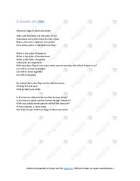 A House Divided & my own poem | Engelsk Analyse