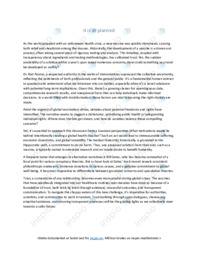 Corona was planned | Essay | Oppgave i engelsk