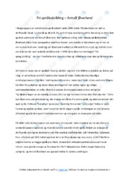 Sprakutvikling Arnulf Overland