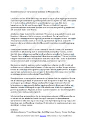 Konsekvenser Av Europeernes Mote Med Folk i Omradene De Oppdaget