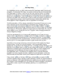 San Diego Essay