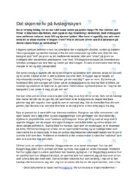 Leserinnlegg: Det skjønne liv på livsløgnskyen