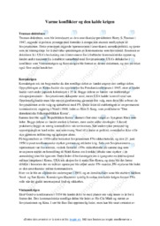 Varme konflikter under den kalde krigen | Sammendrag