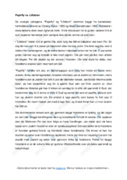 Novelleanalyse av Papirfly og Lillebror