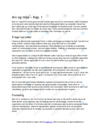 Sammendrag av kapittel 1 og 2 Eureka