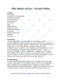 Fifty Shades of Grey | fra bok til film