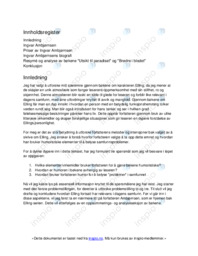 Særemne om Elling av Ingvar Ambjørnsen