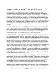 Sverige og Norge i Union 1814-1905