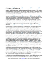 First world problems | Engelsk Essay