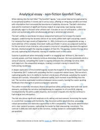 The Grenfell Tragedy | Analytical essay