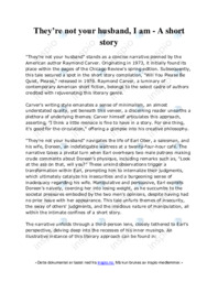 They’re not your husband, I am | A short story