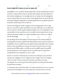 Sprak og Identitet Essay