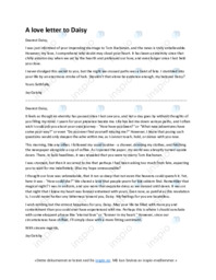 Love letter to Daisy