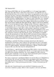 Vårt DrømmeGMO | Biologi