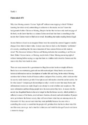 Fahrenheit 451 | Engelsk