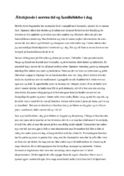 Ættekjensle i norrøn tid og familiefølelse i dag | Essay