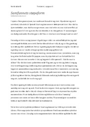 Samfunnets støpeform | Reflekterende tekst