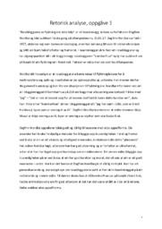 Rosabloggerne er flyktningens siste håp | Retorisk analyse