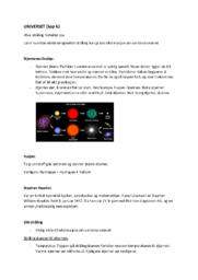 Universet | Naturfag