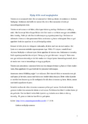 Hjelp til liv med moglegheiter | Norsk