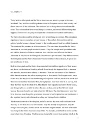 Aboriginals and the Native Americans | Engelsk