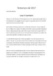 Langt til kjærlighet  | Norsk