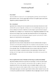 Lykke | Historie og filosofi