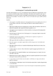 Surhetsgrad i hushodninsprodukt | Rapport naturfag