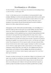 Analyse av | På trikken