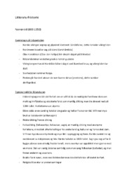 Litteraturhistorie | Norsk