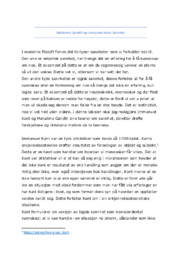 Mahatma Gandhi og Immanuel Kant: Sannhet