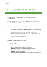 Jussen & Samfunnet | Kapittel 1