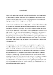 Homoterapi | Norsk