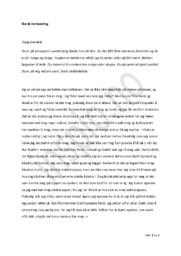 Du er på vei opp en uventa lang bakke i en ski heis | Norsk innlevering