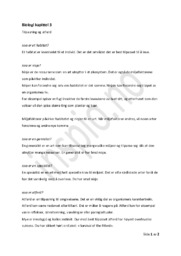 Biologi Kapittel 3 | Tilpasning & Atferd
