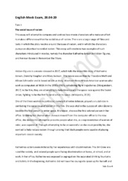 The Social Issue of Racism | English Mock Exam, 20.04-20