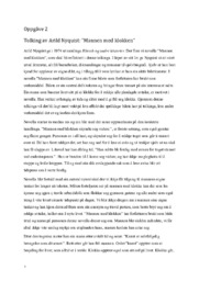 ”Mannen med klokken” | Analyse og tolkning