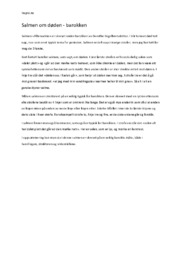 “Aftensalme” Dorothe Engelbretsdotter | Barokken