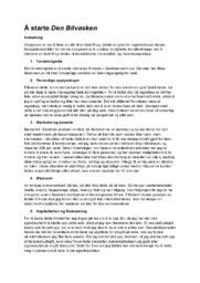 Å starte Den Bilvasken | Samfunnsfag