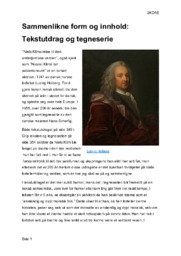 Sammenlikne form & innhold | Niels Klims
