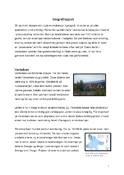 Geografirapport | Landformer