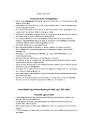 Den franske, Amerikanske & Engelske revolusjonen