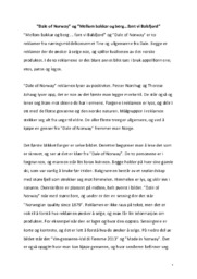 ”Dale of Norway” & ”Mellom bakkar og berg…fant vi Balsfjord”