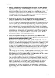 Kald Krig | Oppgaver | Historie