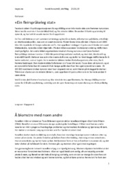 Vår | Tove Ditlevsen | Norsk Bokmål