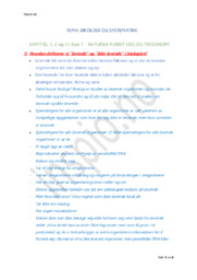 Økologi og Systematikk | Biologi Prøve