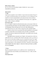 Ulike artstyper av planter | Biologi