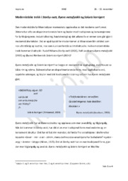 Storby-natt, Byens metafysikk & Solaris korrigert | Analyse