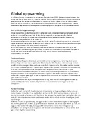 Global oppvarming | Naturfagg